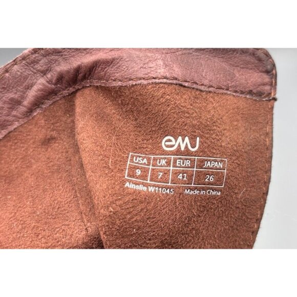 EMU Womens Boots 9 Ainslie Brown Suede Mid-Calf‎ Boots Casual Fall Western - Picture 6 of 8